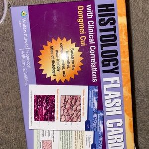 Histology Flash Cards with Clinical Correlations